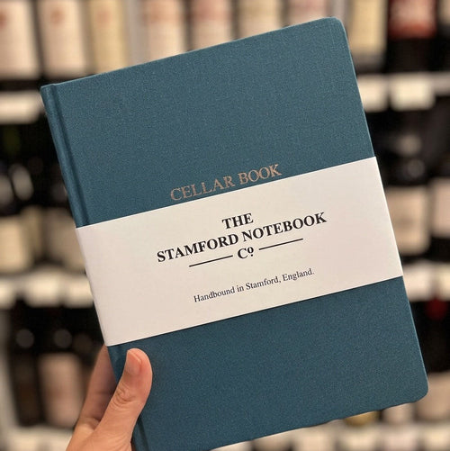 Cellar Book Sapphire Buckram Wine Cellar Book
