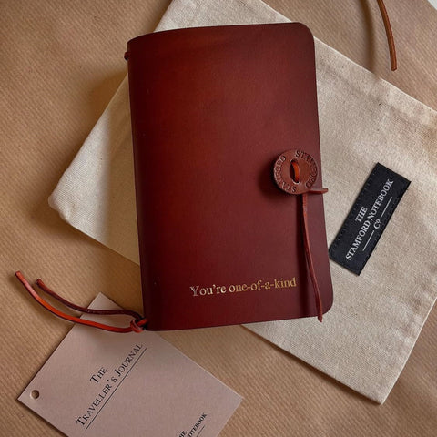 The Travellers Journal Classic Range - Mid Brown – The Stamford