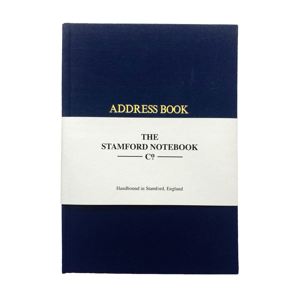 Navy Cloth Address book