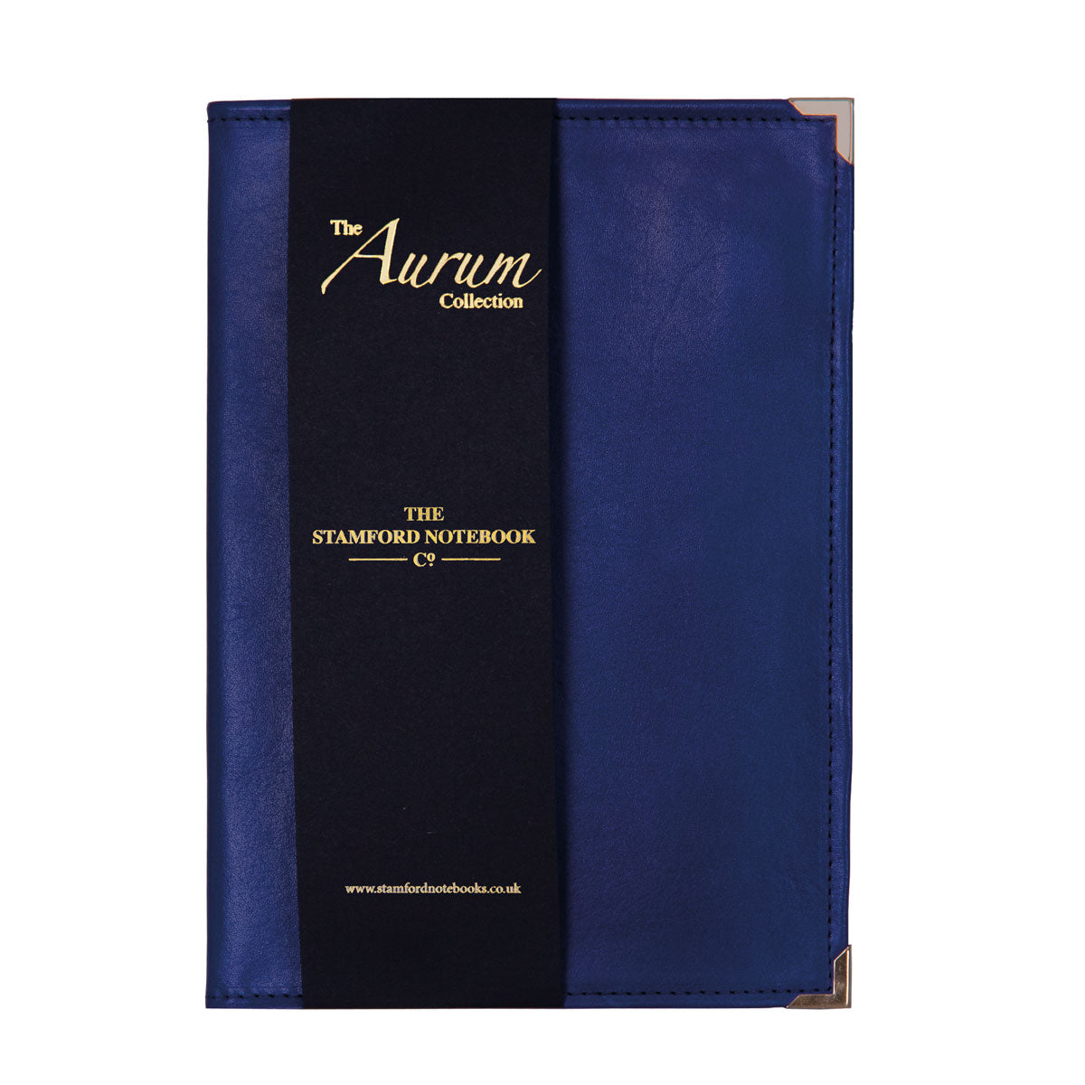 The Aurum Leather Cahier Cover Royal Blue