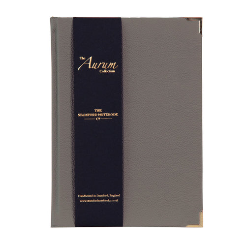 The Aurum Leather Notebook Collection Silver Birch