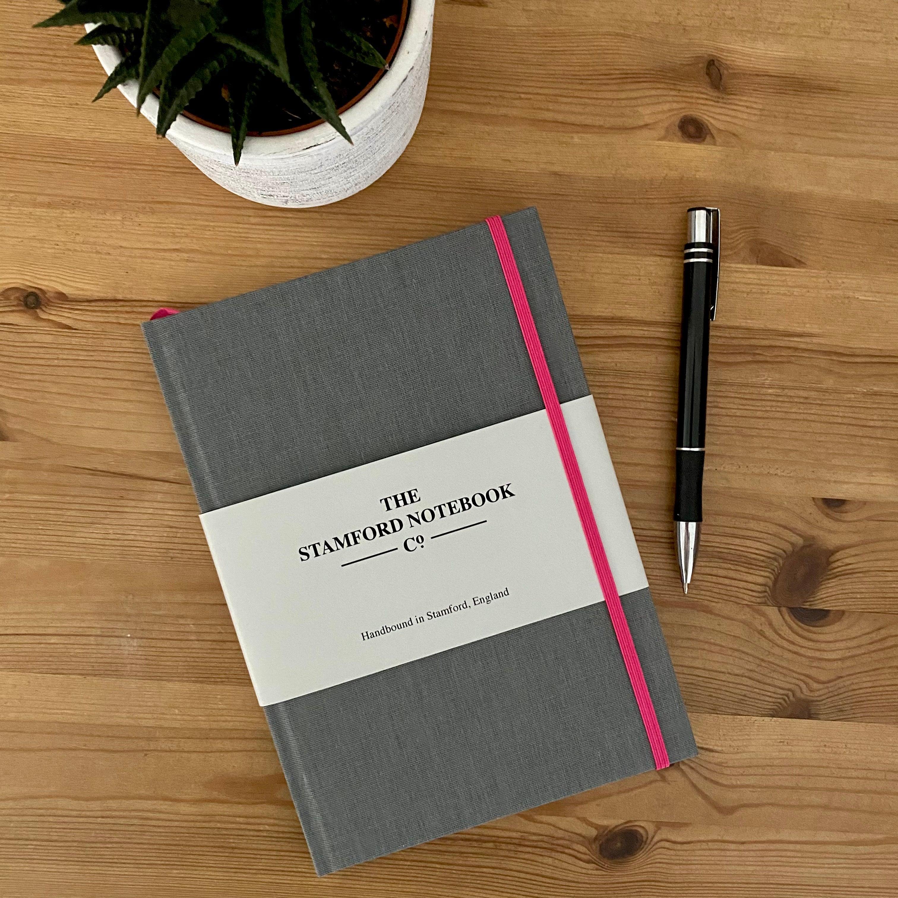The Limited Edition Cotton Notebook - Grey – The Stamford Notebook Co.