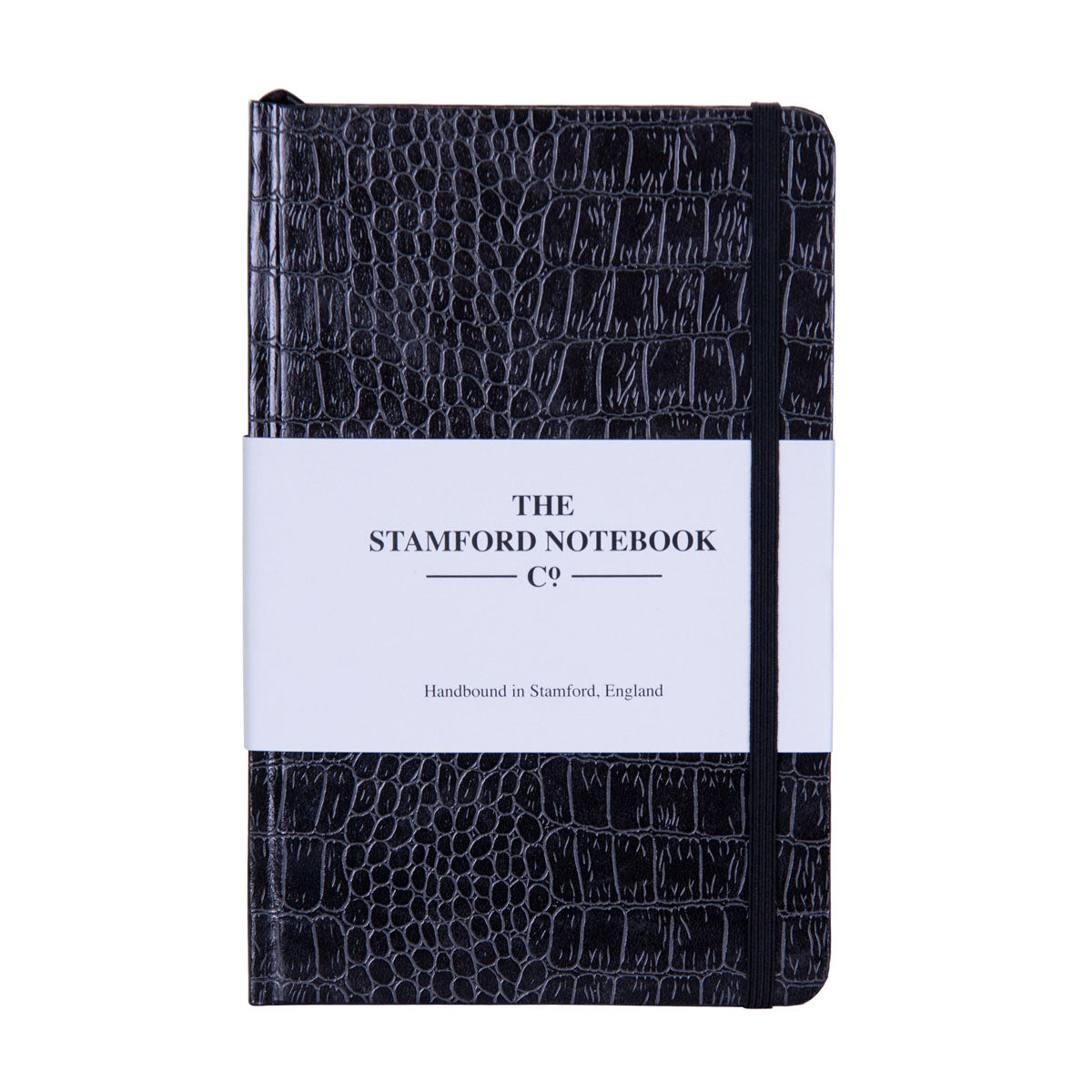 Mock Croc Embossed Handbound Notebook