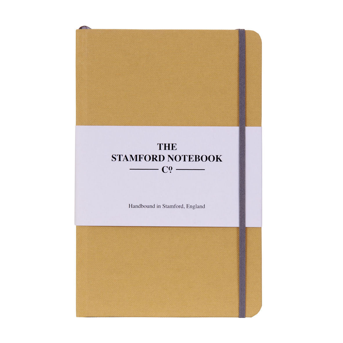 Natural Canvas Notebook - Mustard