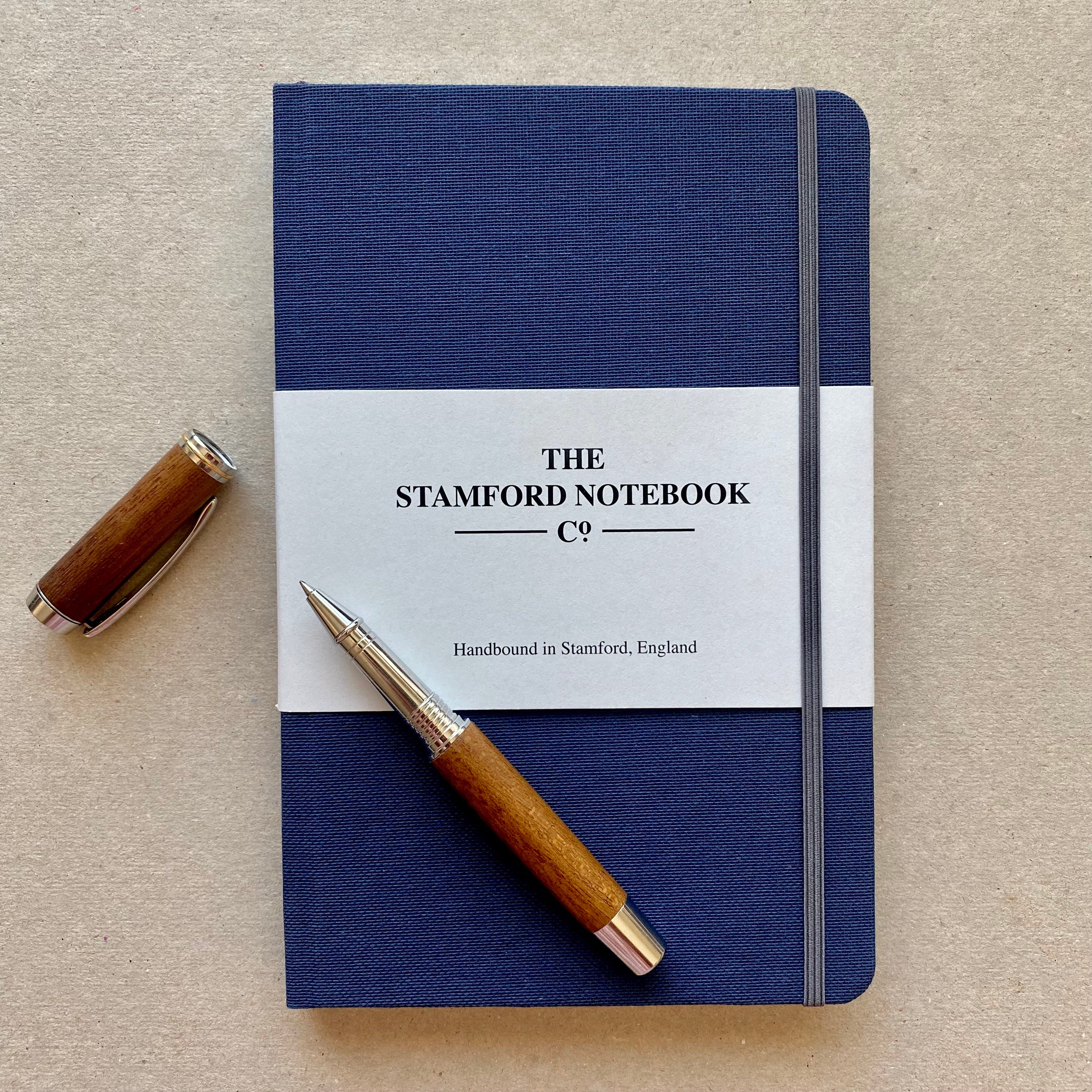 Sustainable british made canvas notebook
