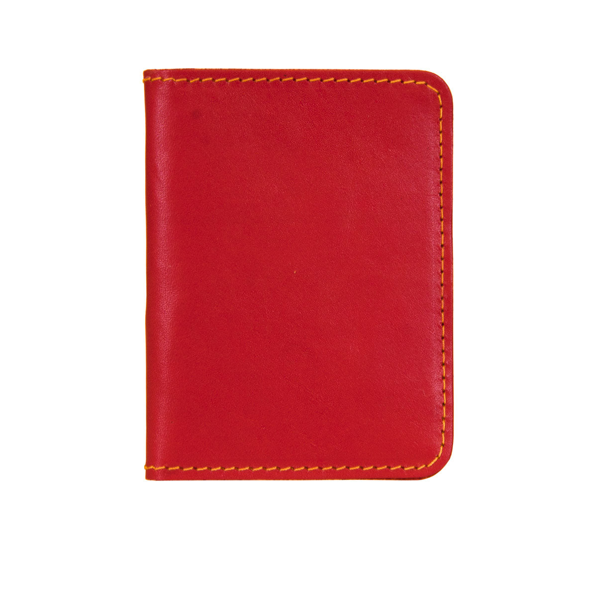 Handmade Leather Wallet - Red