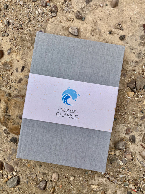 The Tide of Change Notebook - Ocean Mist