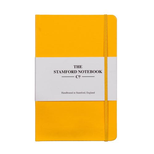 Yellow Buckram Handbound Notebook