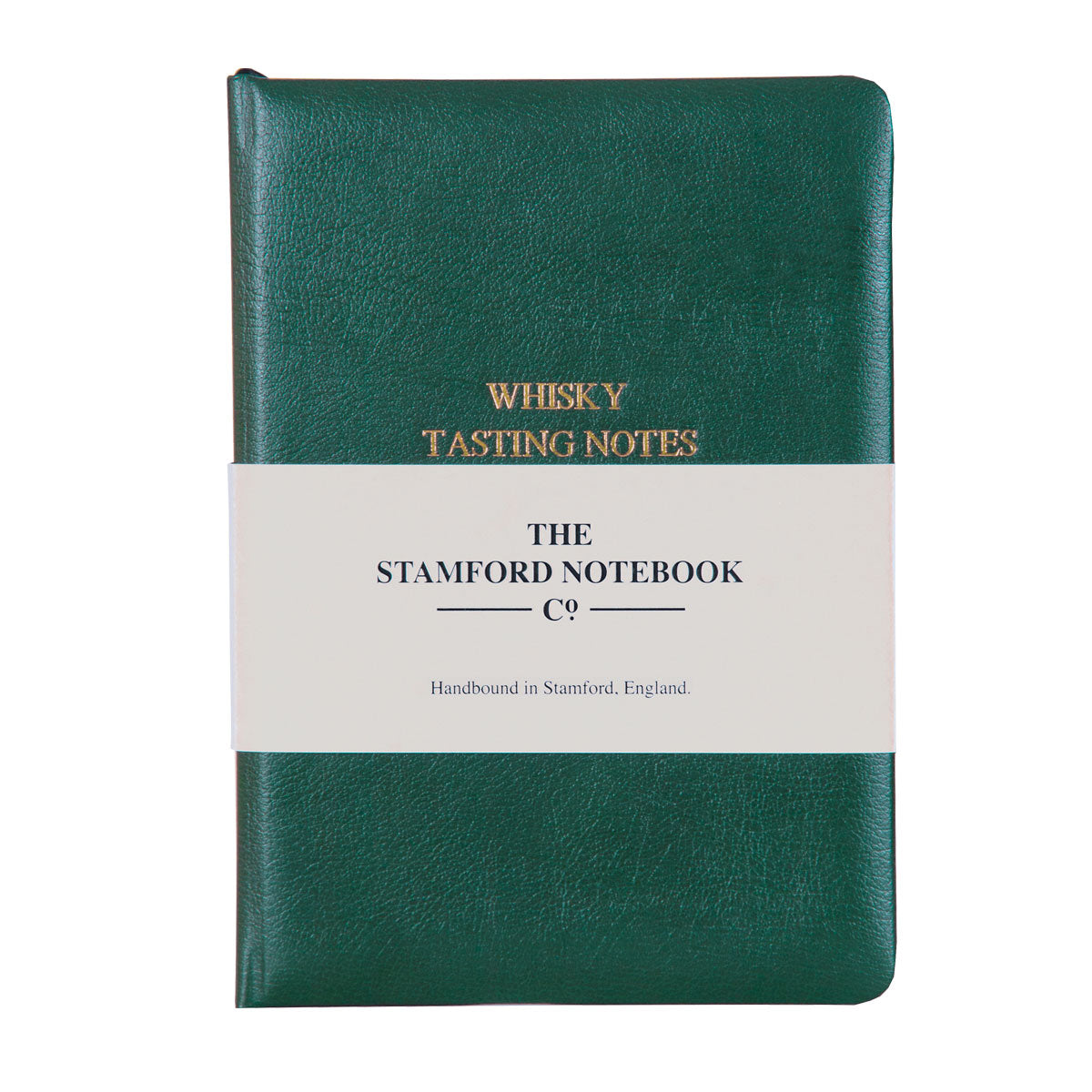 The Whisky Tasting Journal Recycled Leather Green