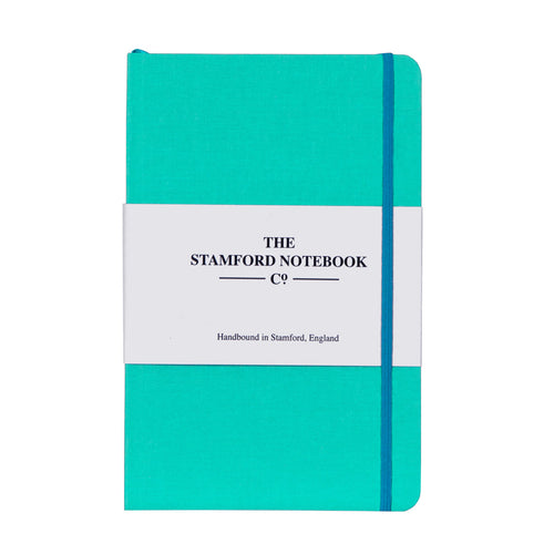 The Woven Cloth Notebook Aqua