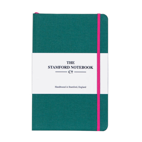The Woven Cloth Notebook Ocean Green