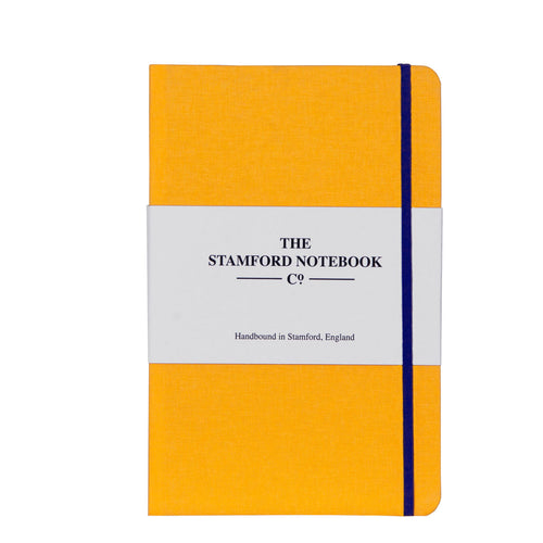 The Woven Cloth Notebook Sunshine Yellow