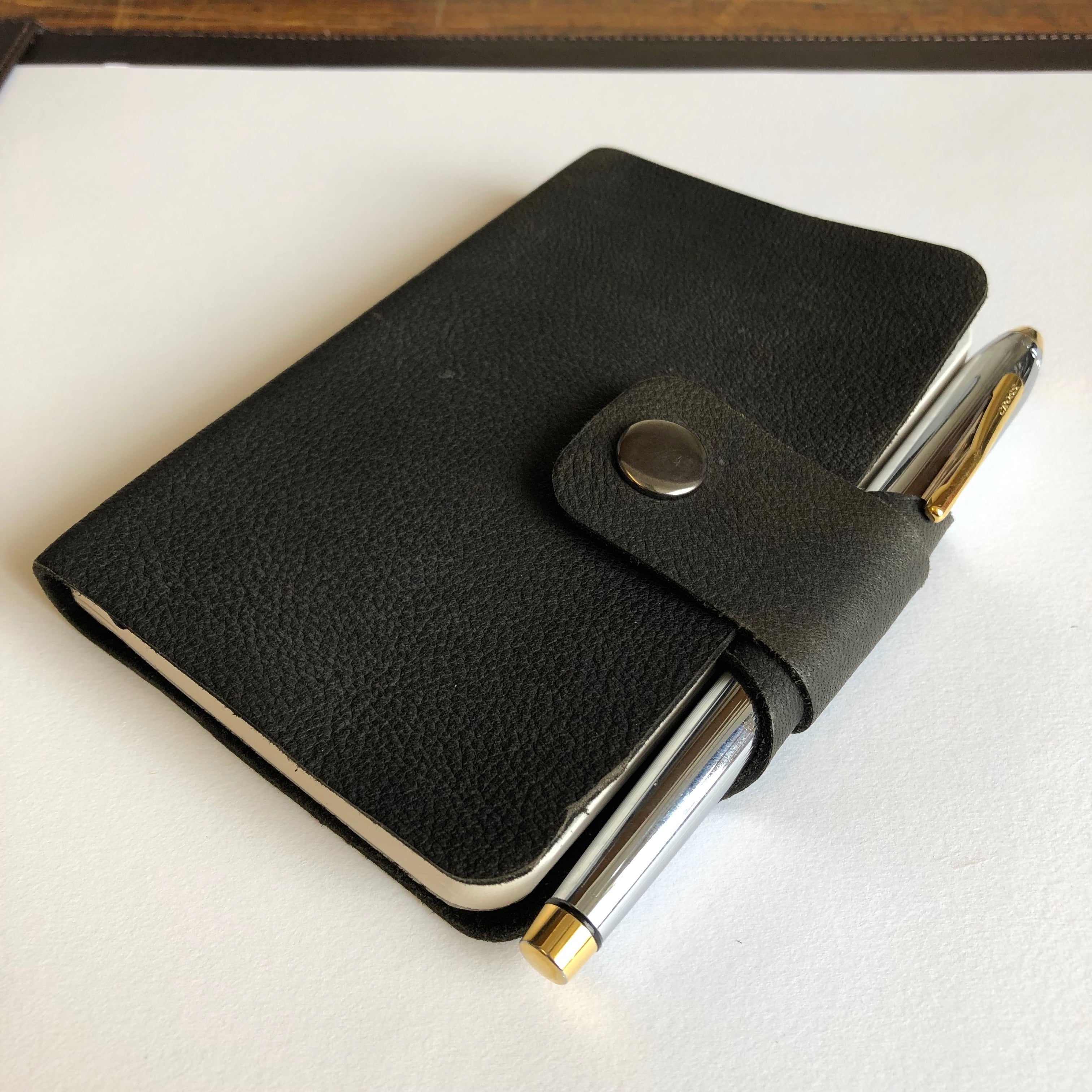 Rutland Luxury Leather Notebook with pen