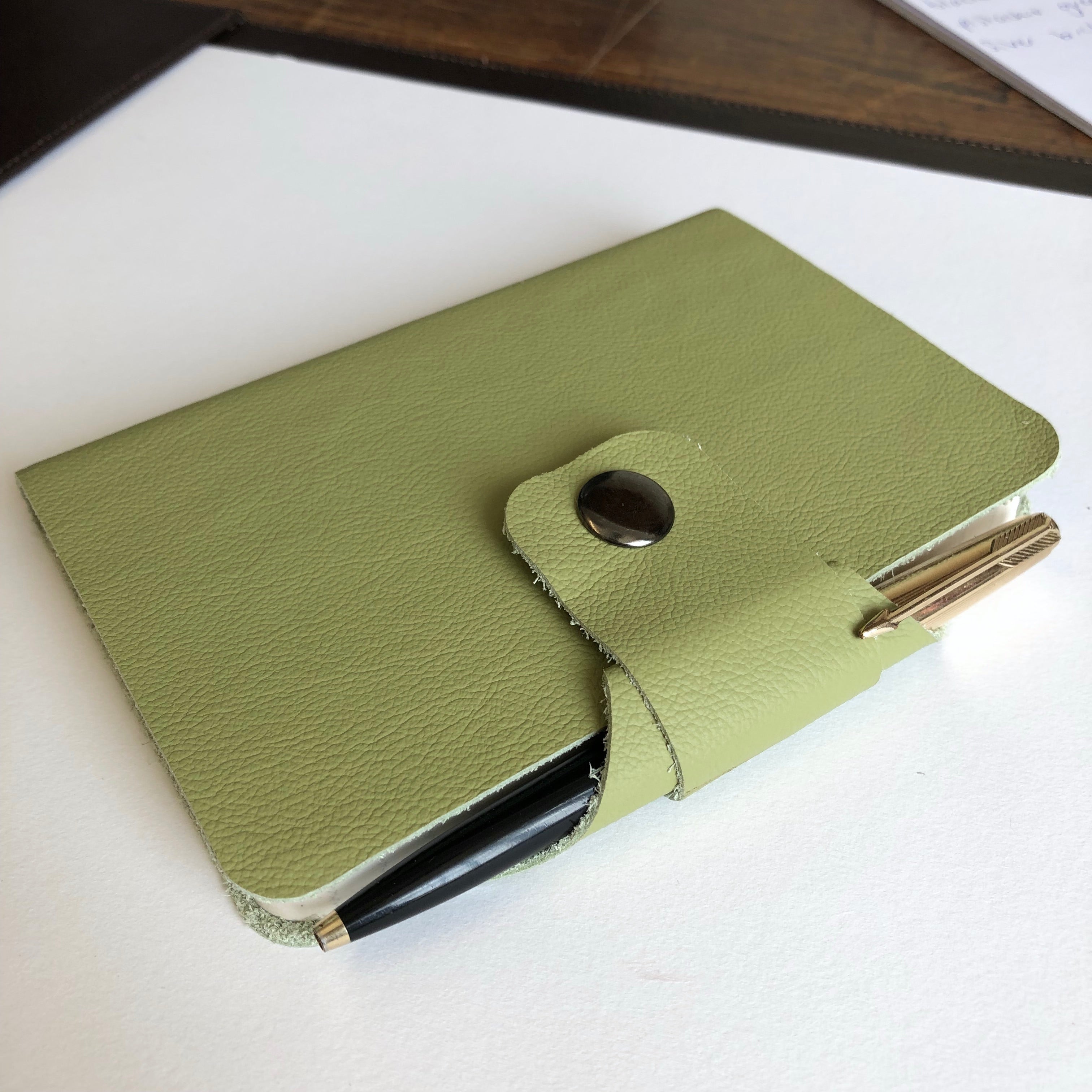 Rutland Luxury Leather Notebook with pen