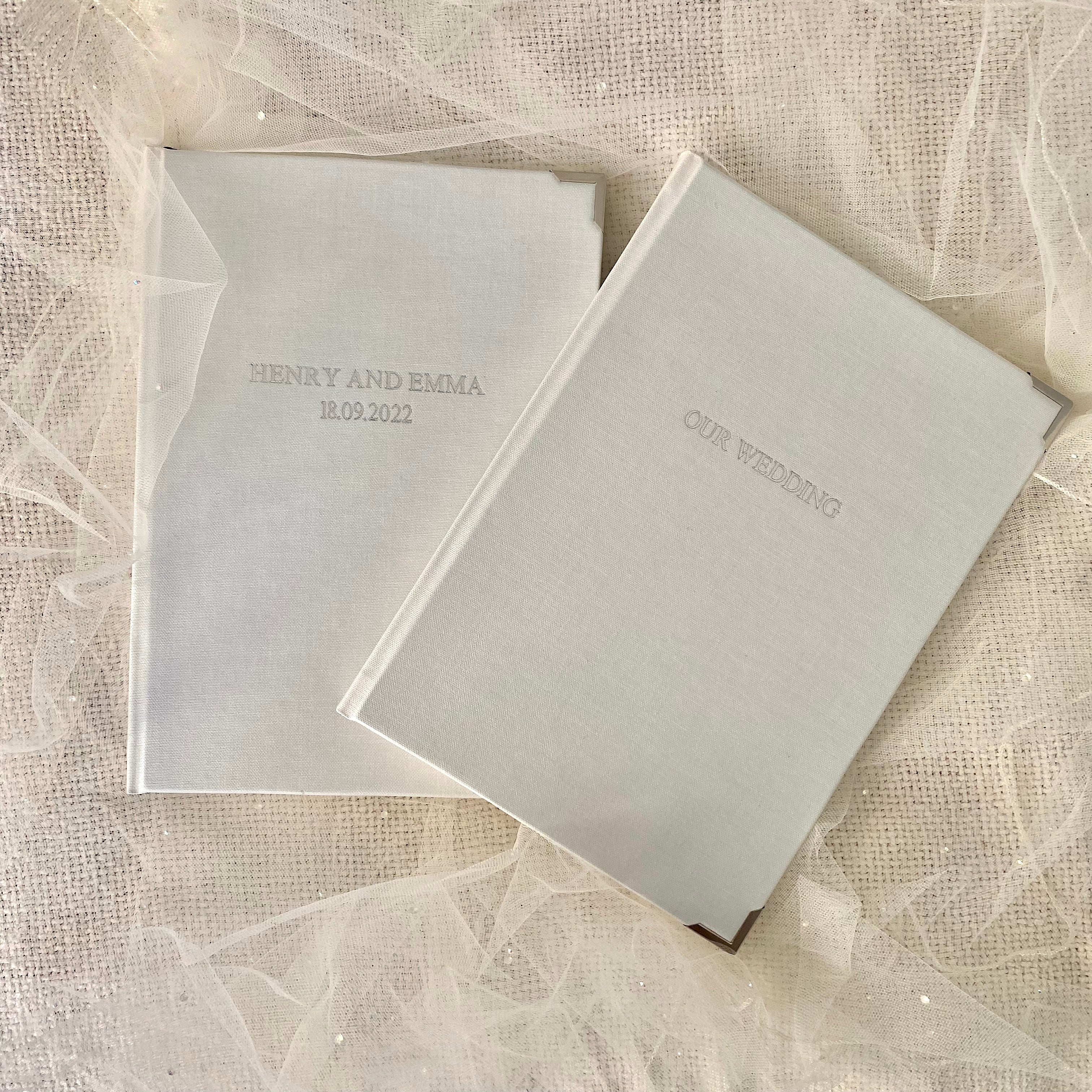 personalised wedding planner book